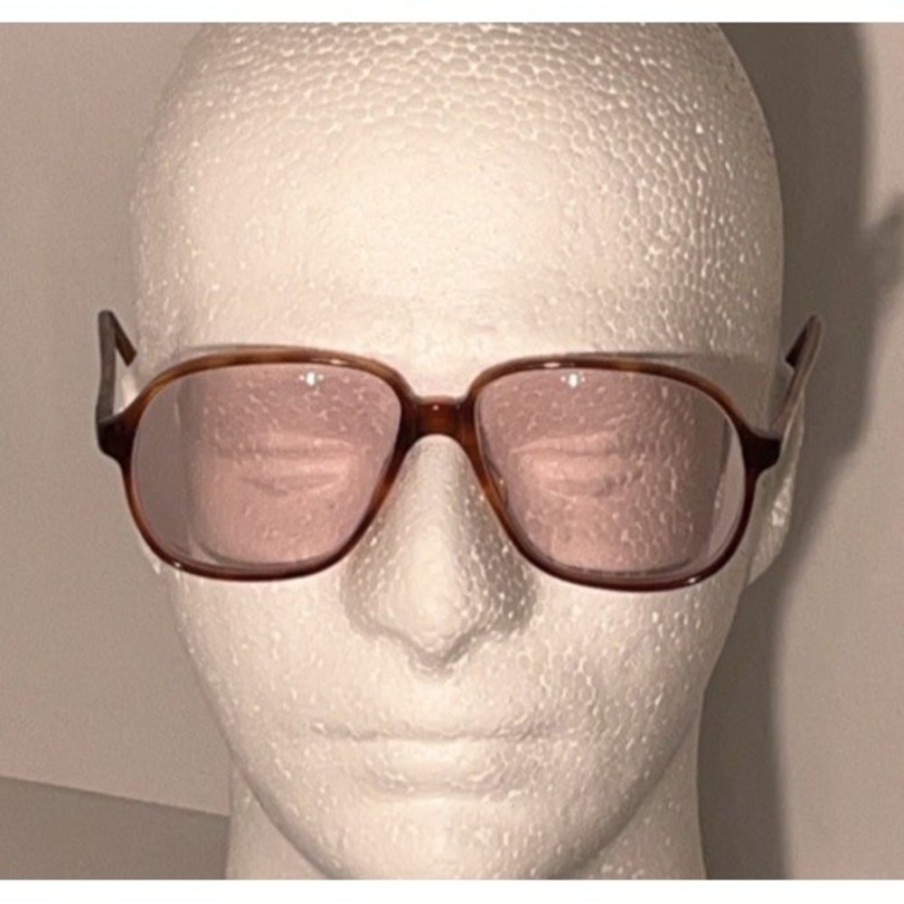 World of Frames Pisa Made‎ in Italy Men's Oversize Tortoise Shell 54 18